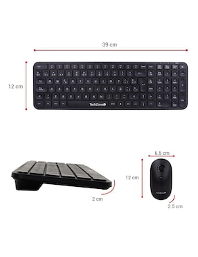 Mouse y teclado Techzone tzcombina05