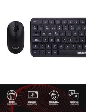 Mouse y teclado Techzone tzcombina05