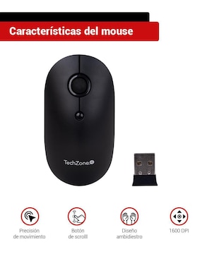 Mouse y teclado Techzone tzcombina05