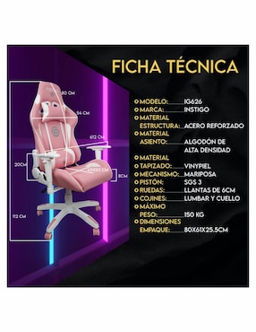 Silla gamer Instigo