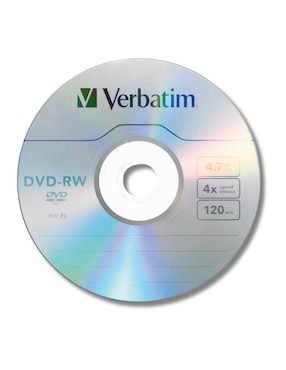 Dvd-rw Verbatim de 30 piezas