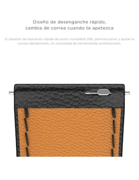 Correa para smartwatch Amazfit de cuero