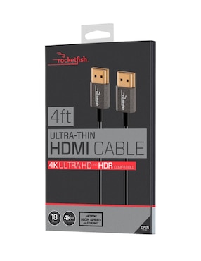 Cable HDMI 4K Rocketfish de 1.2 m