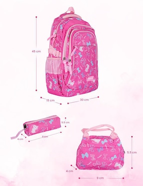 Set mochila escolar Aristogatos Techzone unisex