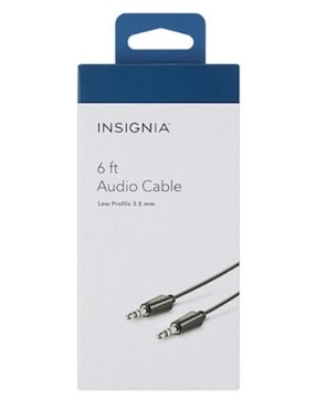 Cable auxiliar 3.5 mm Insignia de 1 m