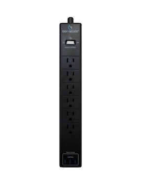 Multicontacto Barracuda 6 contactos + 3 USB
