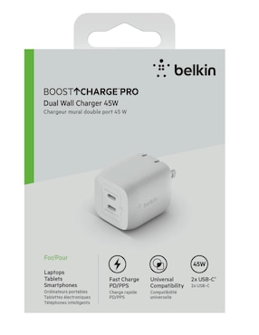Cargador pared Belkin USB tipo C