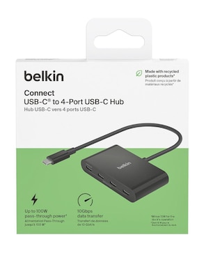 Hub Belkin AVC018BTBK de 4 Puertos USB