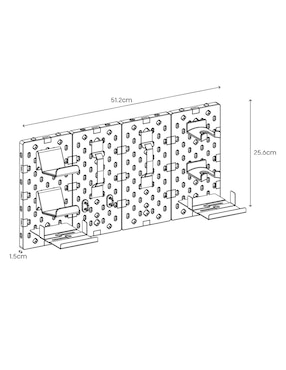 Organizador modular gamer Ground Gaming