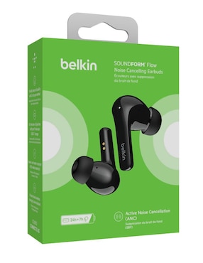 Audífonos True Wireless Belkin Soundform Flow inalámbricos con cancelación de ruido
