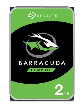 Disco duro externo Seagate capacidad 2 TB
