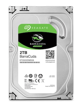 Disco duro externo Seagate capacidad 2 TB