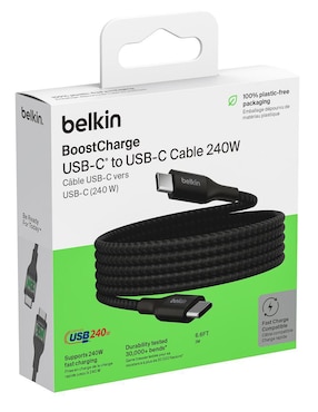 Cable USB C Belkin de 2 m