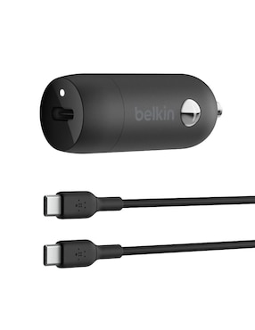 Cargador auto Belkin USB tipo C
