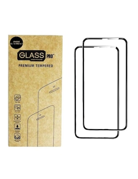 Set mica celular Bluelander iPhone 12 y 12 Pro de cristal templado