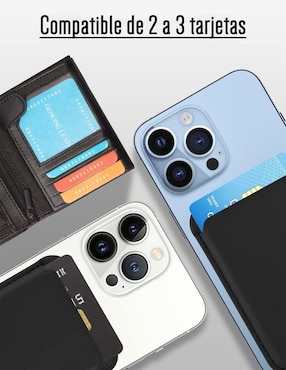 Tarjetero para celular Kiosla de piel unisex