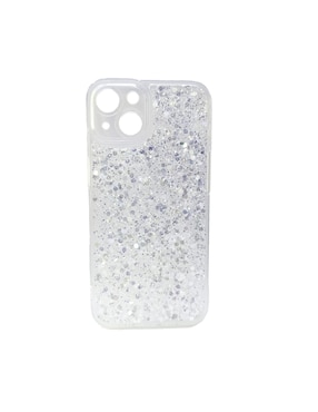 Funda para iPhone 14 Plus Glitter de plástico