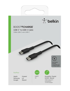 Cable USB C Belkin de 1 m