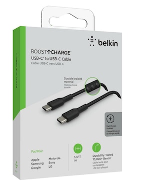 Cable USB C Belkin de 1 m