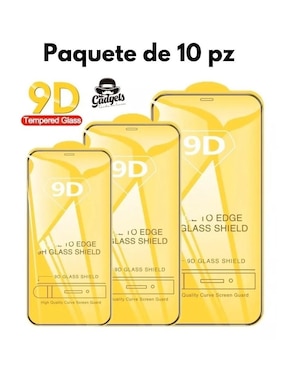 Set mica celular Mr. Gadgets iPhone de cristal templado
