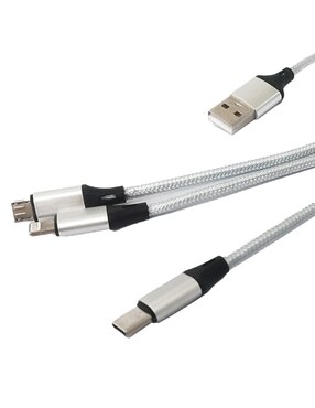 Cable de conexión multiterminal Ground a tipo USB A de 1 m