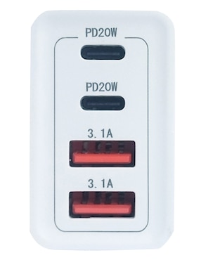 Cargador pared Ground USB tipo A + USB tipo C