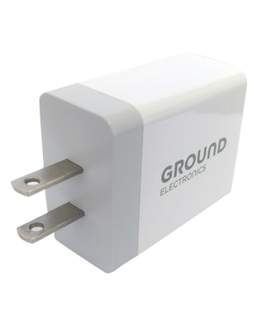 Cargador pared Ground USB tipo A + USB tipo C