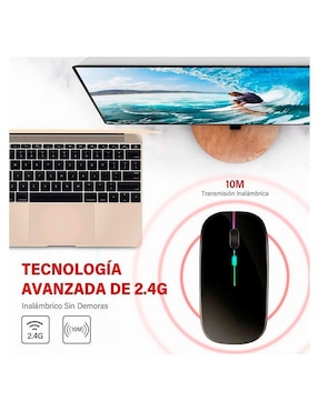 Mouse Gamer Inalámbrico Elego ticker