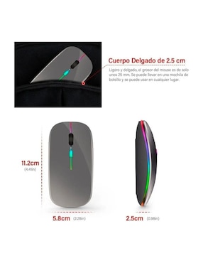 Mouse Gamer Inalámbrico Elego ticker