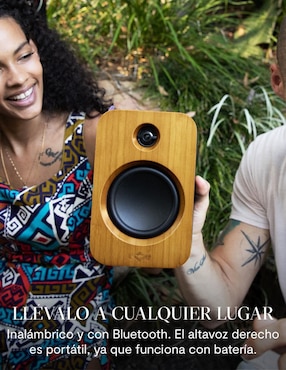 Bocina The House Of Marley EM-JA119-SB bluetooth
