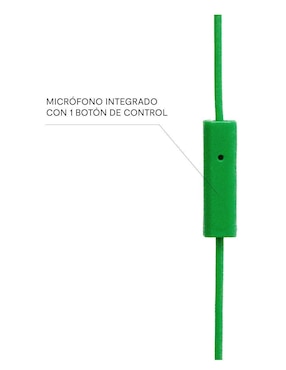 Audífonos In-Ear The House Of Marley Em-Je061-Bk alámbricos con cancelación de ruido