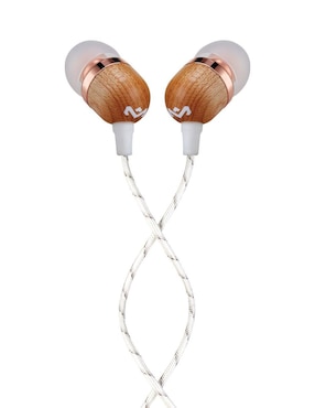 Audífonos In-Ear The House Of Marley Em-Je041-Sb alámbricos con cancelación de ruido