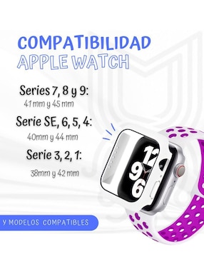 Correa para smartwatch Mamá Pulpo de silicón