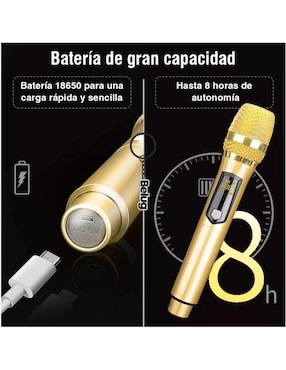 Micrófono gamer Genérica inalámbrica