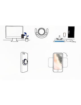 Soporte para celular Popsockets