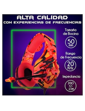 Audífonos gamer Elego