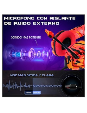 Audífonos gamer Elego