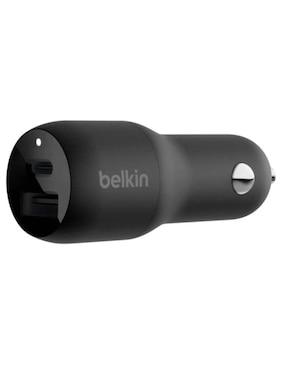 Cargador auto Belkin USB + USB tipo C