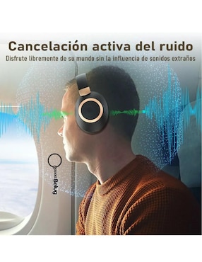 Audífonos Over-Ear Genérica inalámbricos con cancelación de ruido