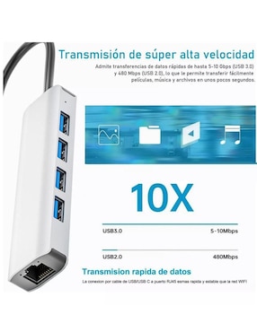 Receptor usb Genérica