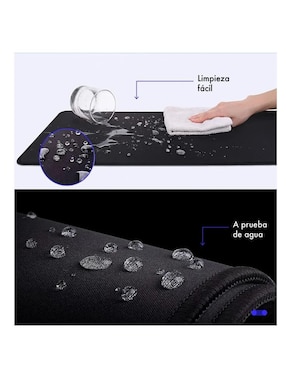 Mouse pad gamer Genérica con antideslizante