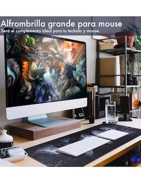 Mouse pad gamer Genérica con antideslizante