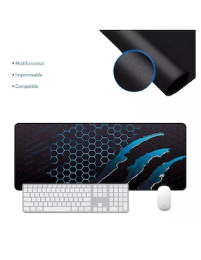 Mouse pad gamer Genérica con antideslizante
