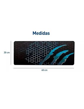 Mouse pad gamer Genérica con antideslizante