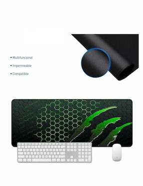 Mouse pad gamer Genérica con antideslizante