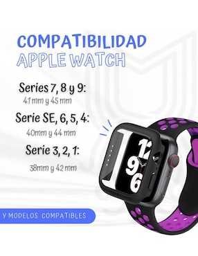 Correa para smartwatch Mamá Pulpo de silicón