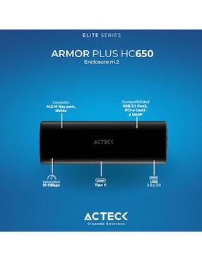 Estuche para memoria cf Acteck
