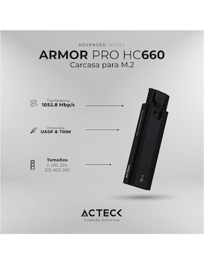 Estuche para memoria cf Acteck
