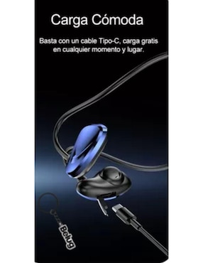 Audífonos In-Ear Genérica inalámbricos con cancelación de ruido