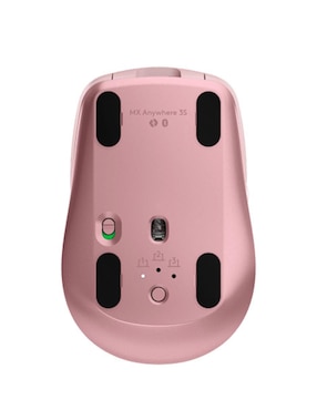 Mouse gamer inalámbrico Logitech MX Anywhere 3s rosa 910-006934